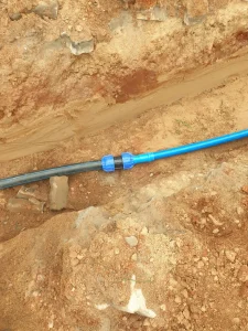 Obras de melhoria da rede de distribuição do Bairro de Bunhiça