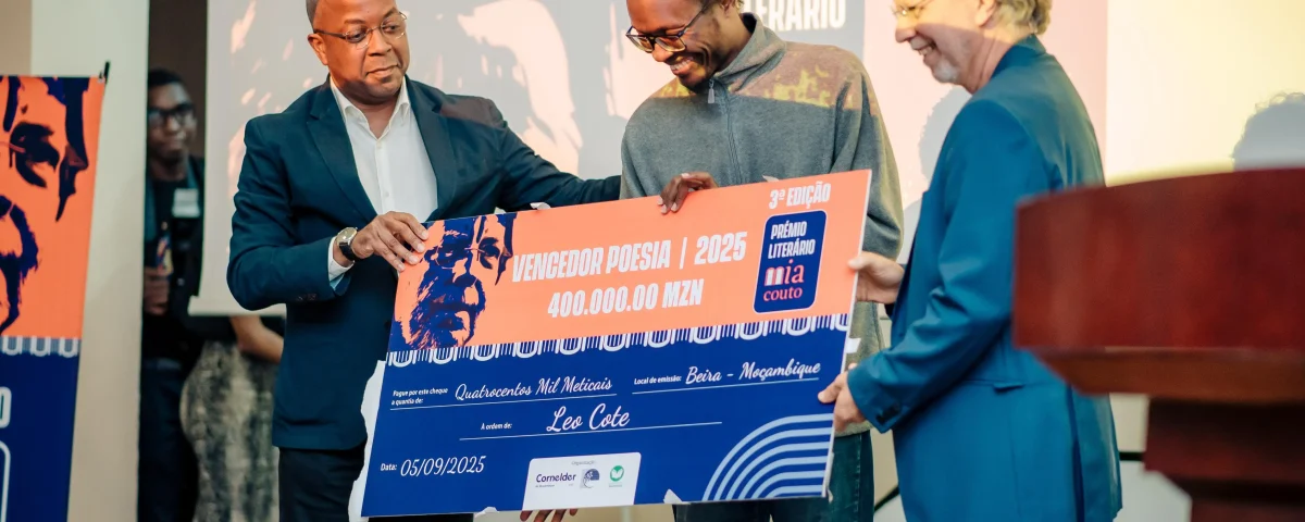 Premiação a Leo Cote