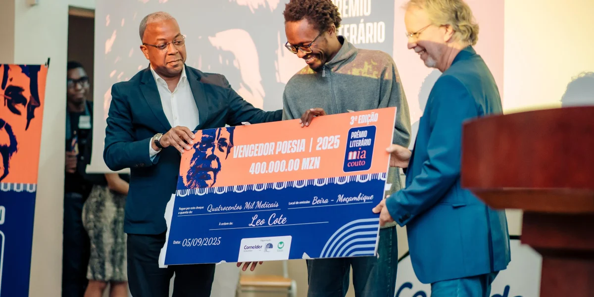 Premiação a Leo Cote