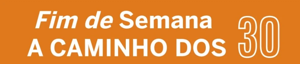 Fim de Semana A Caminho dos 30 Anos Logo