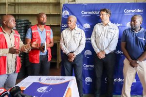 Dirigentes do INGD e da Cornelder