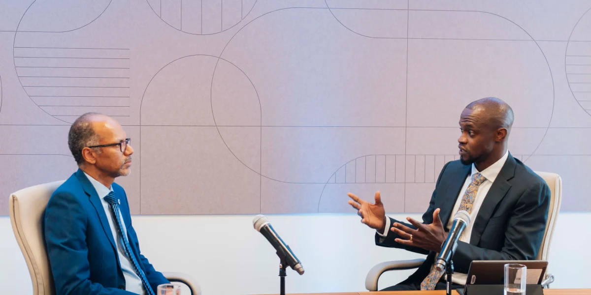 Plano geral da entrevista