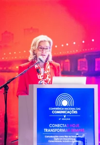 Doreen Bogdan Martin, secretária geral da União Internacional das Telecomunicações (UIT)