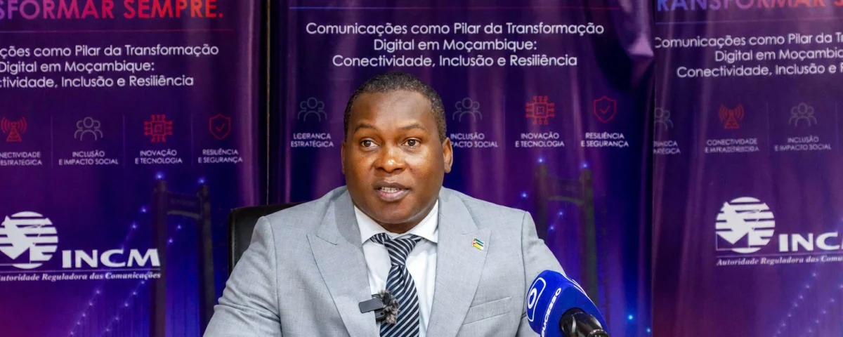 Salomão David Porta voz da Conferência Nacional das Comunicações 1
