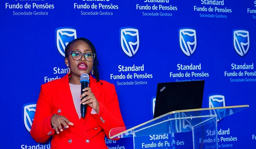Dércia Jamisse, administradora de Fundos do Standard Fundo de Pensões 02