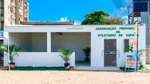 Sede reabilitada da Associação Provincial de Atletismo de Sofala Sede reabilitada da Associação Provincial de Atletismo de Sofala
